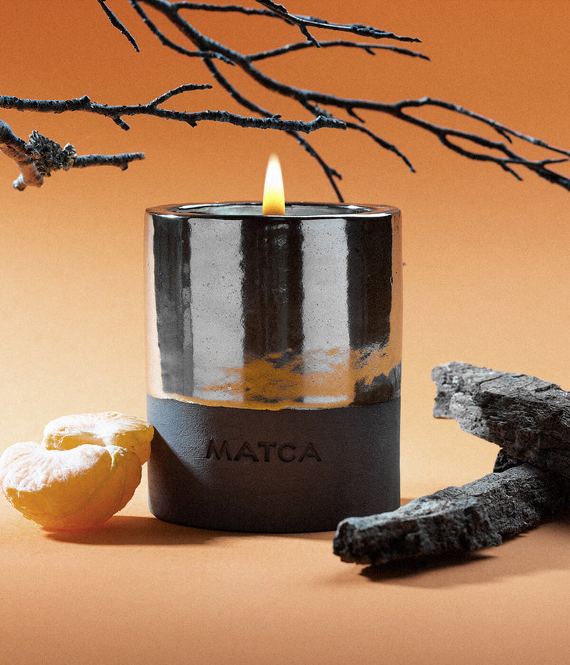 WARM CITRUS + WOOD Candle
